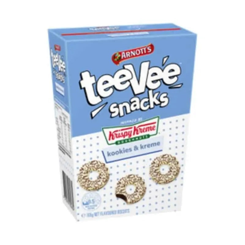 Arnott’s TeeVee Krispy Kreme Kookies & Kreme (165g)