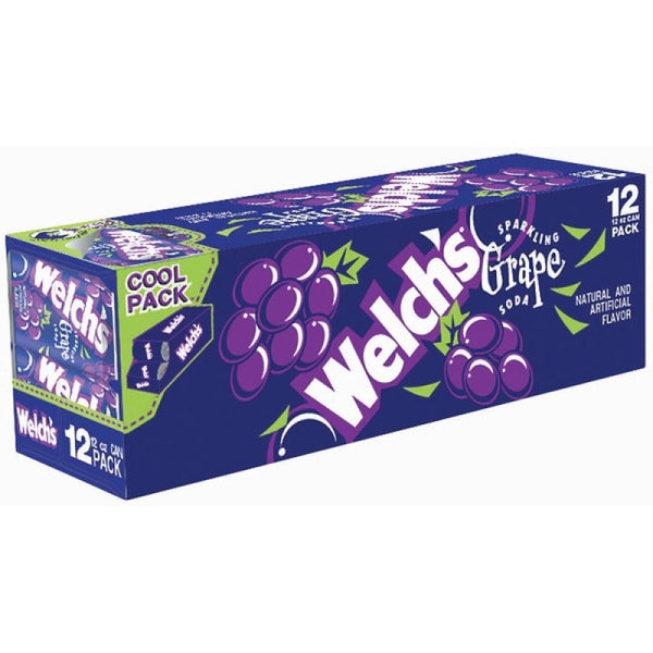 Welch's Grape Soda -12 Pack (12x355ml)