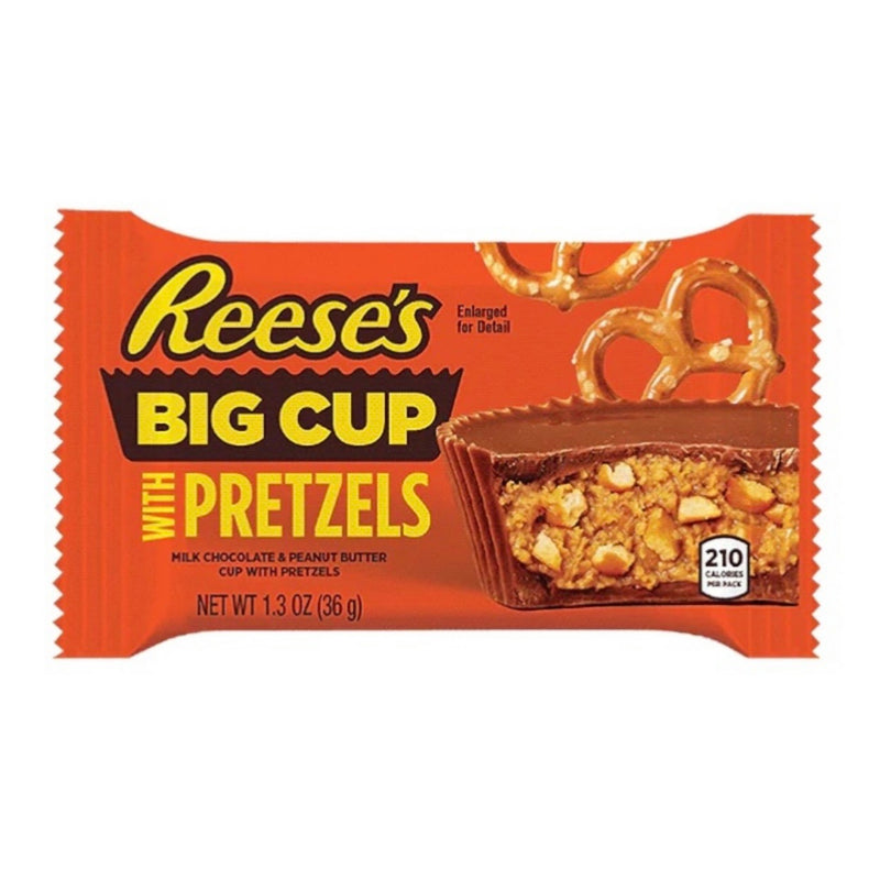 Reeses big cup with pretzels 36g