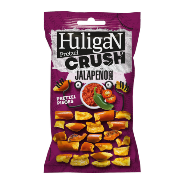 HuligaN Pretzel Pieces Jalapeno Flavour (65g)