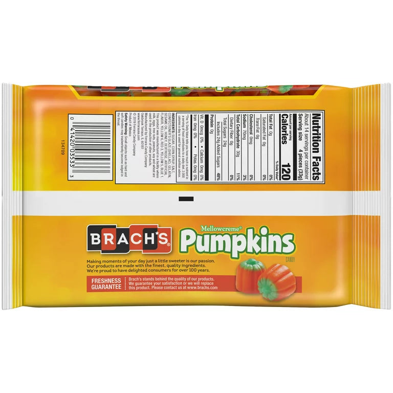 Brach's Mellowcreme Pumpkins Candy Corn (312g) [Halloween]