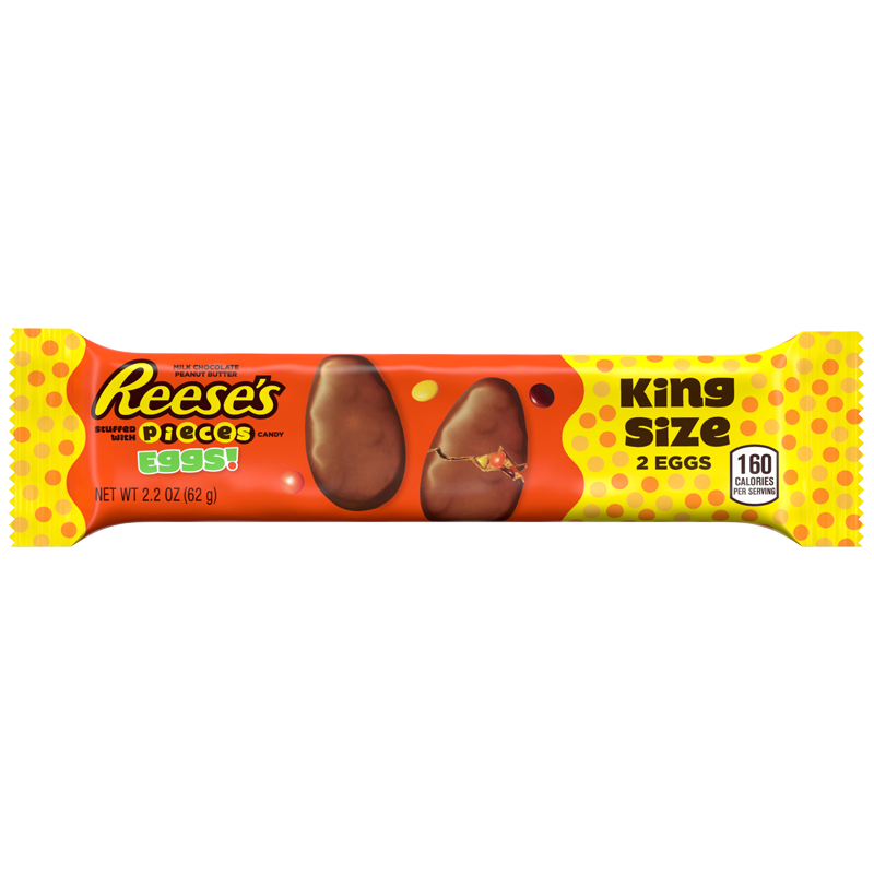 Reese's Stuffed with Pieces Peanut Butter Eggs King Size (62g)