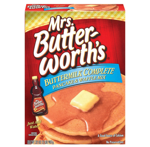 Mrs Butterworth Buttermilk Complete Pancake Mix (907g)