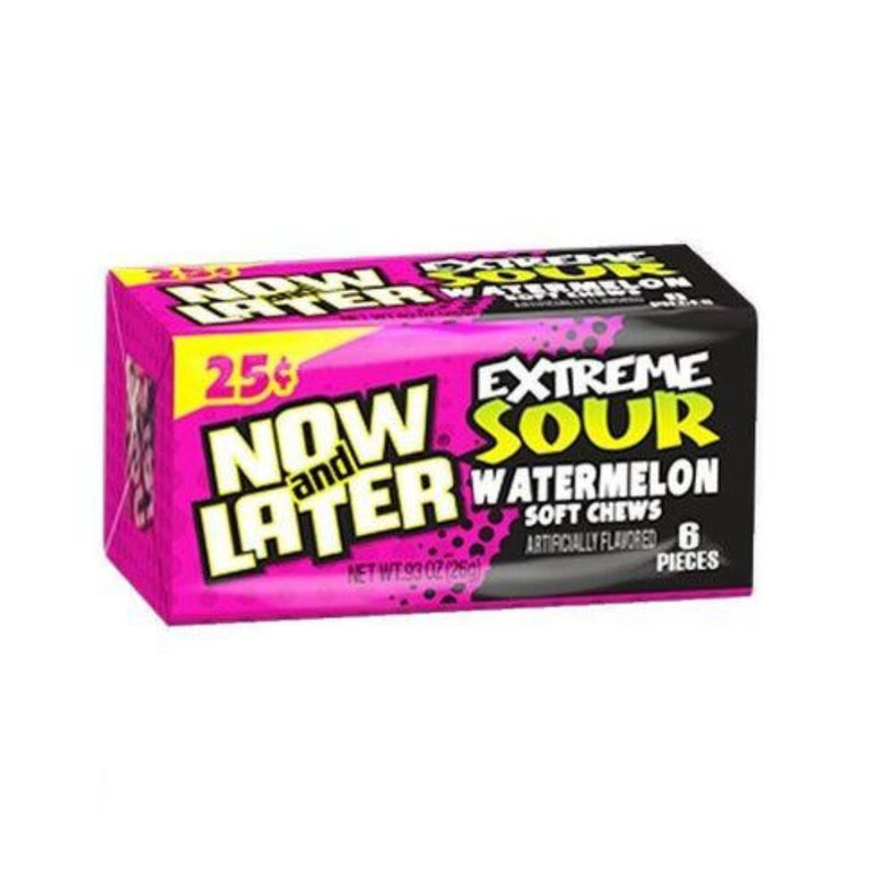 Now & Later Extreme Sour Watermelon (26g)