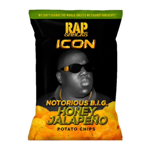 Rap Snacks Icon Notorious B.I.G. Honey Jalapeño (78g)