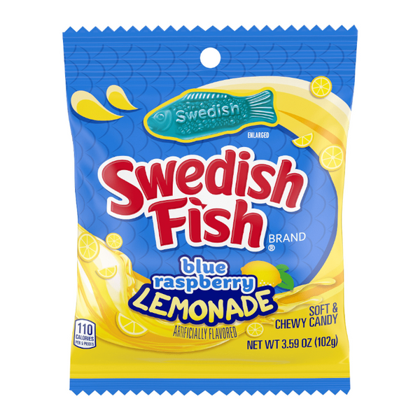 Swedish Fish Blue Raspberry Lemonade (102g)