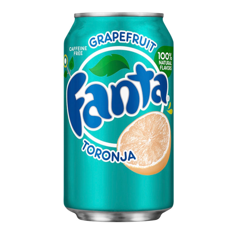 Fanta Grapefruit Soda Can 355ml