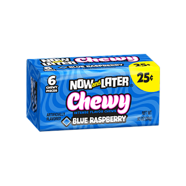 Now & Later Chewy Blue Raspberry (26g)