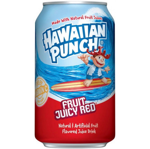 Hawaiian Punch Fruit Juicy Red Soda Can 355ml