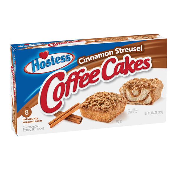 Hostess Cinnamon Streusel Coffee Cake 8-Pack (329g)