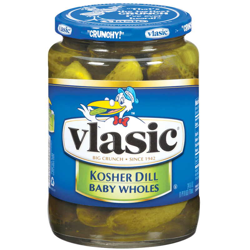Vlasic Kosher Whole Baby Pickles (473ml)