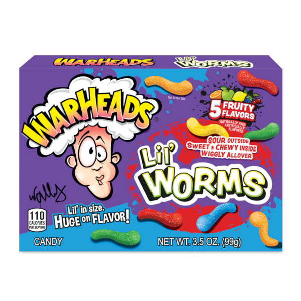 Warheads Lil' Worms Theater Box (99g)