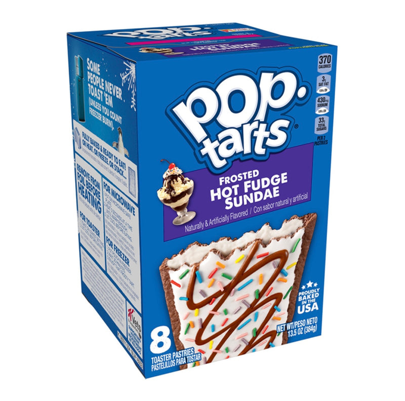 pop tarts frosted hot fudge sundae 8 pack 384g