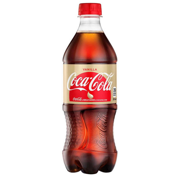 Coca Cola Vanilla Soda Bottle 591ml