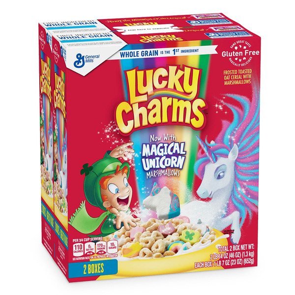 General Mills Lucky Charms- 2 Boxes (1.3kg)