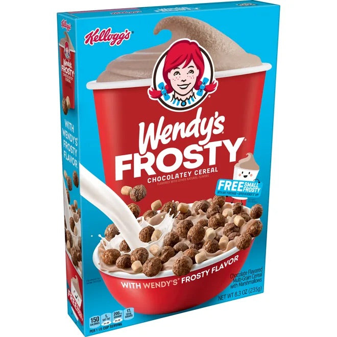 Kellogg’s Wendy’s Frosty Chocolatey Cereal (235g)