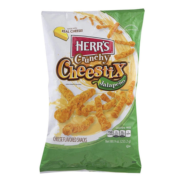 Herrs Crunchy Jalapeno Cheestix 255.2g