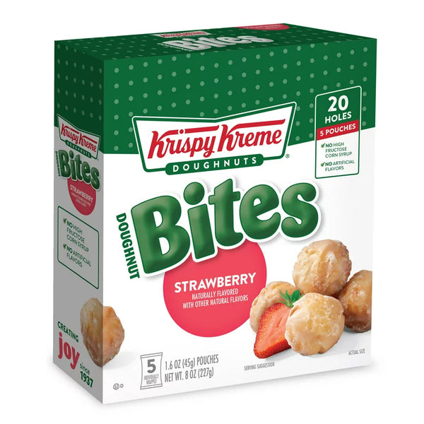 Krispy Kreme Strawberry Doughnut Bites (226g)