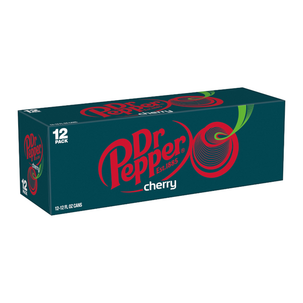 Dr Pepper Cherry Case- 12 Pack