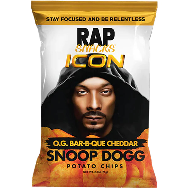 Rap Snacks Snoop Dogg BBQ Cheddar (71g)