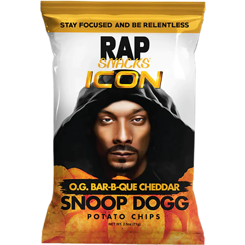 Rap Snacks Snoop Dogg BBQ Cheddar (71g)