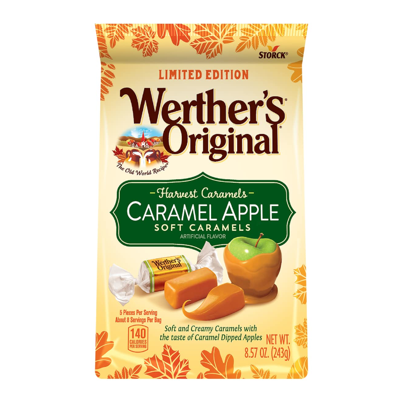 Werther's Original Caramel Apple Soft Caramels (243g)