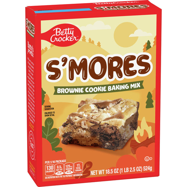 Betty Crocker S’mores Brownie Cookie Mix (524g)