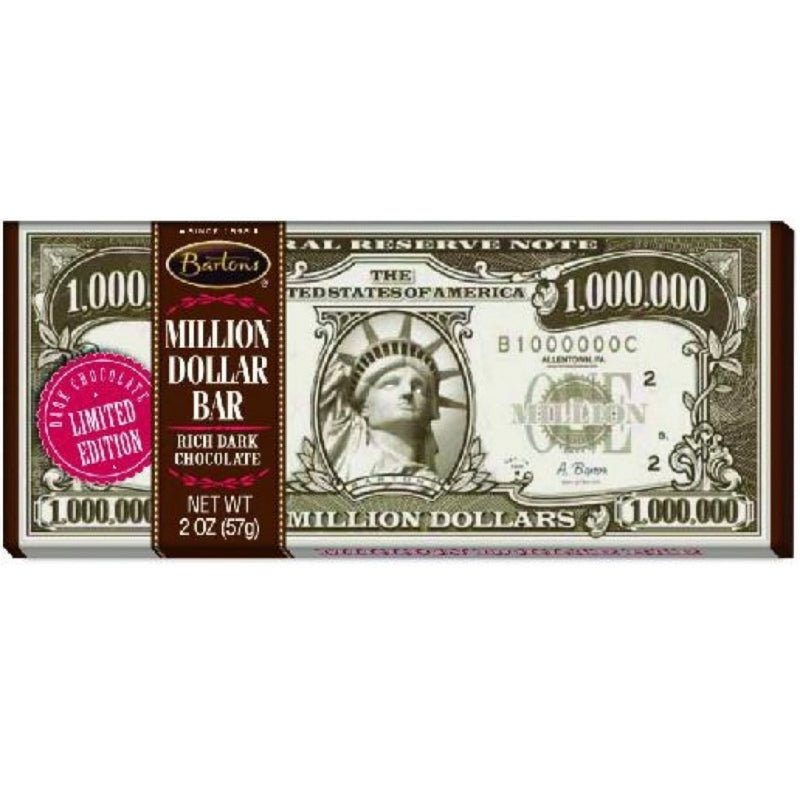 Bartons Million Dollar Bar Dark Chocolate (57g)