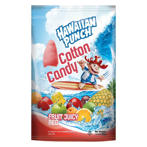 Hawaiian Punch Cotton Candy Fruit Juicy Red (88g)