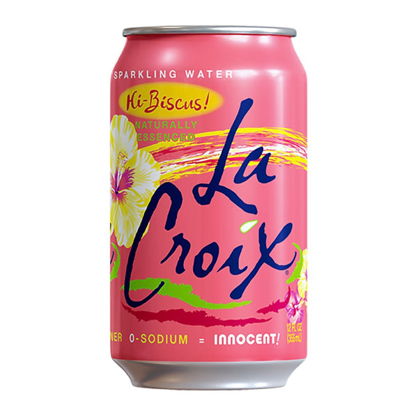 La Croix Hibiscus Sparkling Water Can 355ml