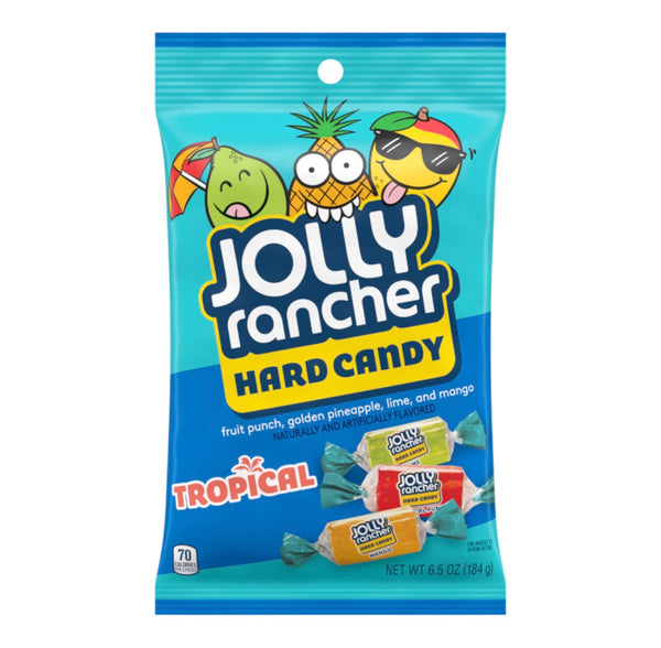 jolly rancher tropical hard candy 184g