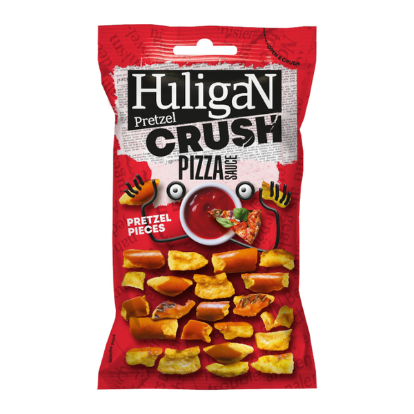 HuligaN Pretzel Pieces Pizza Flavour (65g)