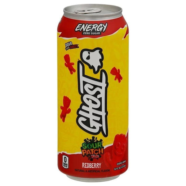 Ghost/ Sour Patch Kids Redberry (473ml)