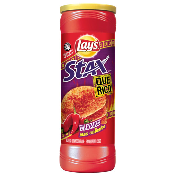 Lays Stax Que Rico Flamas 156g
