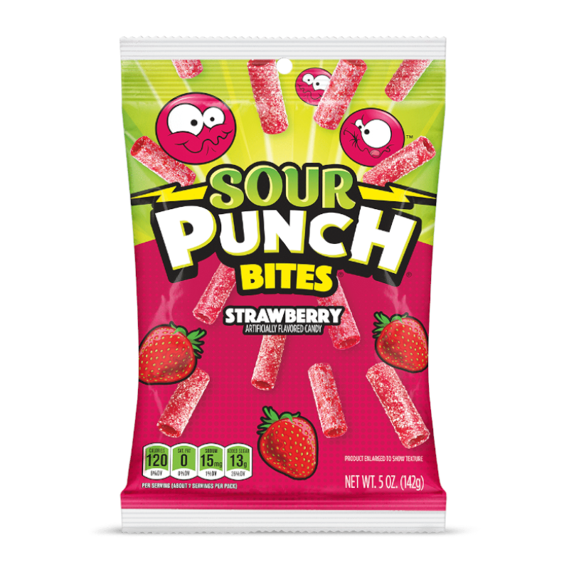 Sour Punch Strawberry Bites (142g)