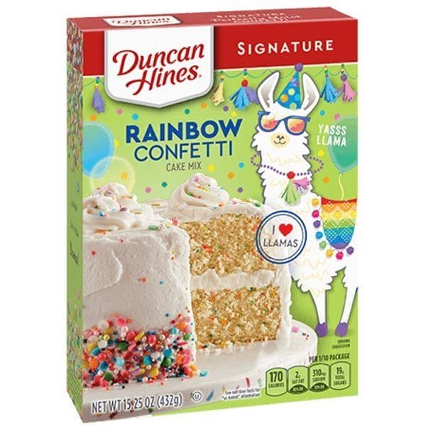 Duncan Hines Signature Confetti Cake Mix (468g)
