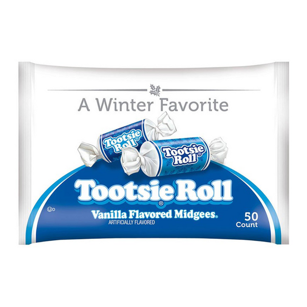 Tootsie Roll Vanilla Midgees (340g) [Christmas]