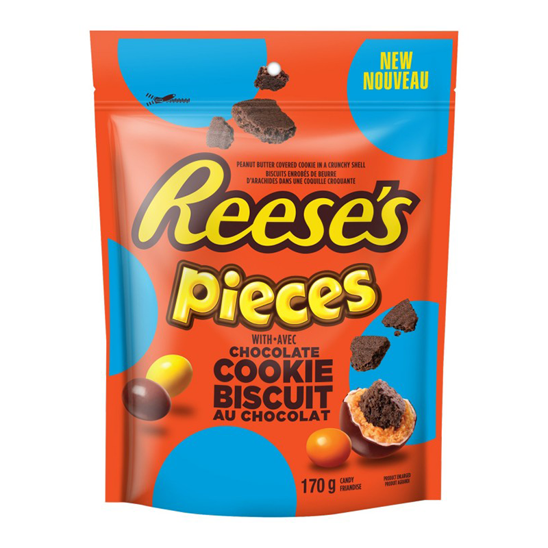 Reeses pieces with chocolate cookie biscuit 170g