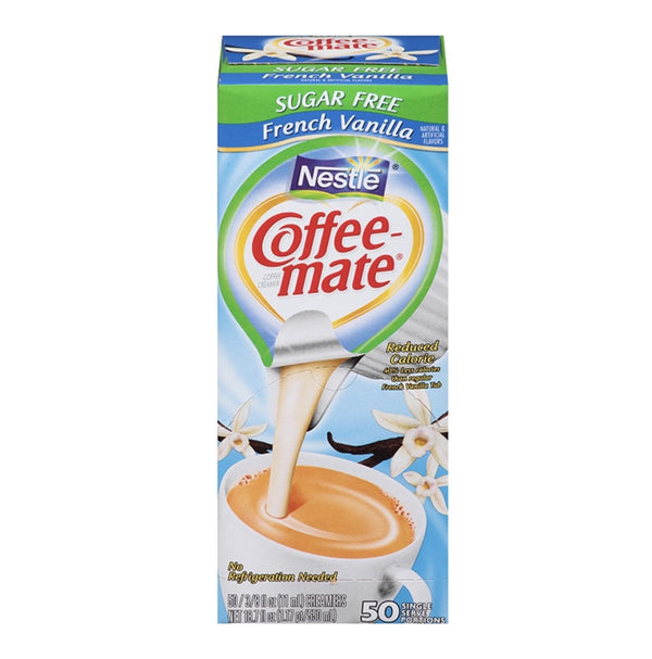 Coffee Mate Sugar Free French Vanilla Coffee Creamer 50ct