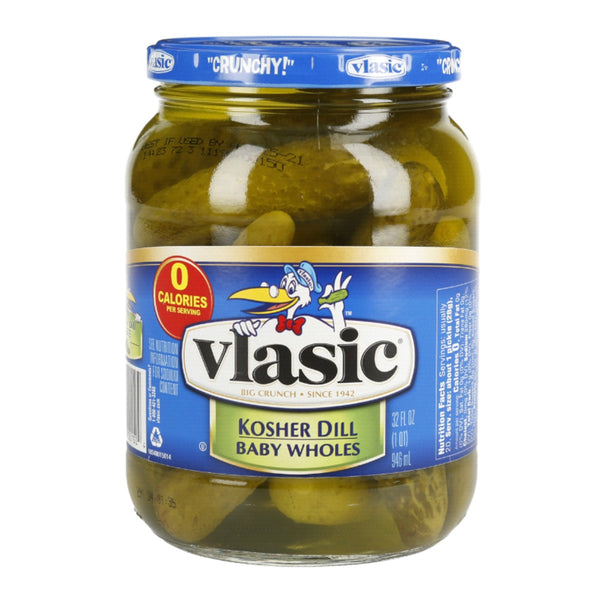 Vlasic Kosher Whole Baby Dill Pickles (946ml)