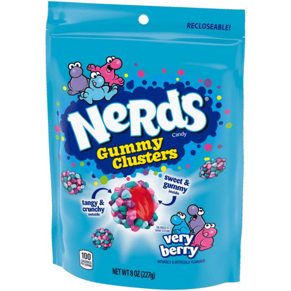 Nerds Gummy Clusters Very Berry (227g)