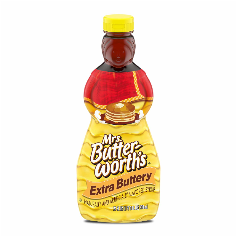 Mrs Butterworth Extra Buttery Pancake Syrup (710ml)