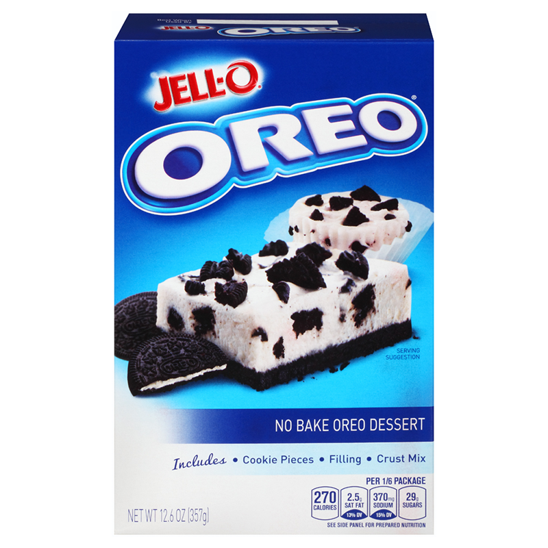 Jell-O No Bake Dessert Oreo Cookies n Crème (357g)