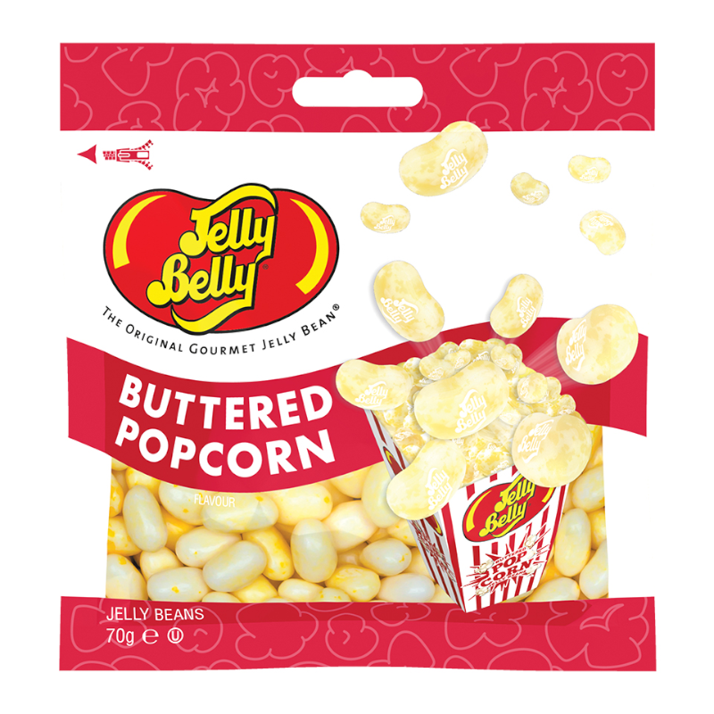 Jelly Belly Buttered Popcorn Jelly Beans 70g