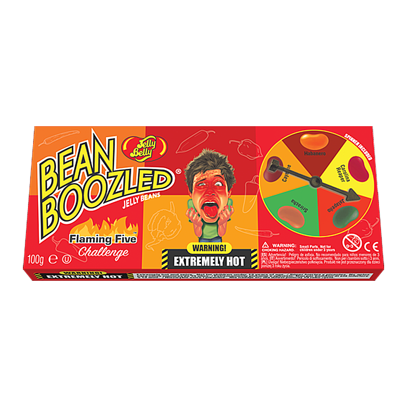 Jelly Belly Bean Boozled Flaming Five Jelly Beans Gift Box 100g