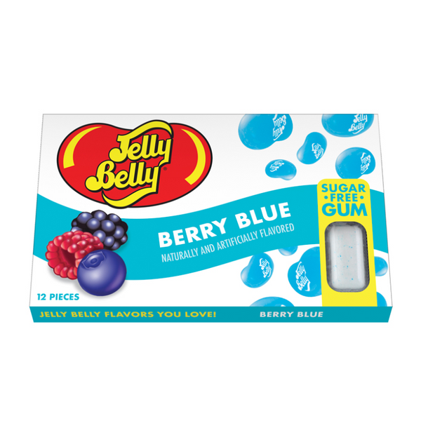 Jelly Belly Berry Blue 12 Piece Gum 