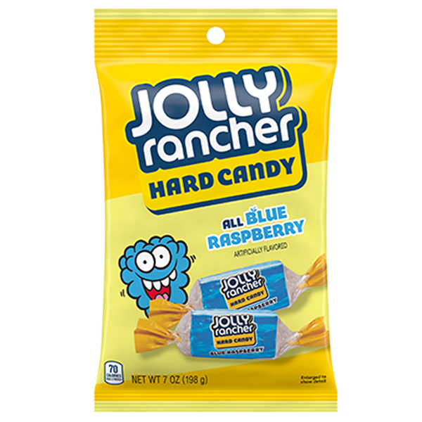 Jolly Rancher All Blue Raspberry Peg Bag 198g
