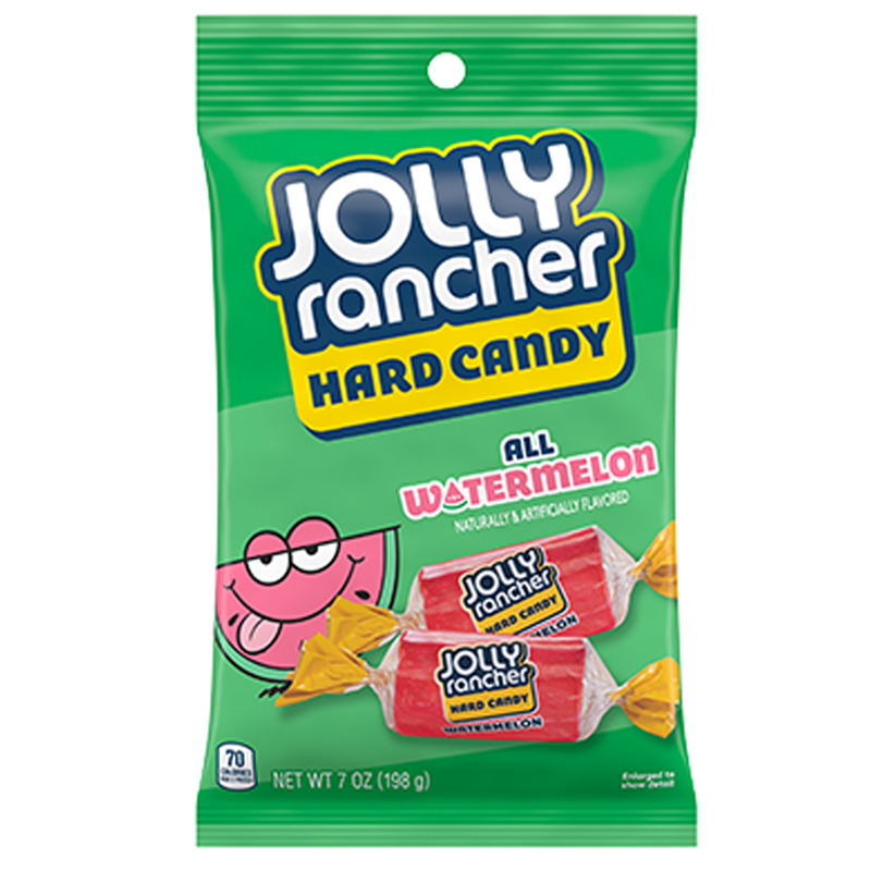 Jolly Rancher All Watermelon Peg Bag 198g