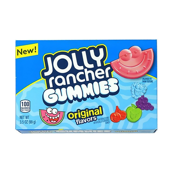 Jolly Rancher Gummies Original Flavours Theatre Box 99g