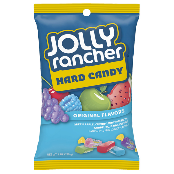 Jolly Rancher Hard Candy Original Flavours Peg Bag 198g